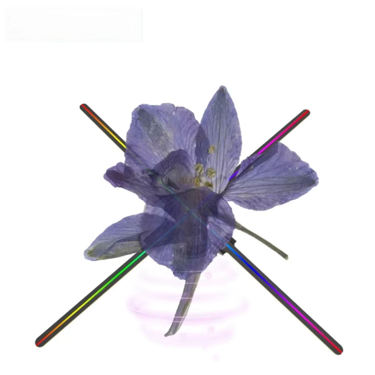 Hologram Led Fan with Mobile App  50 Preloaded 3D Effects for Parties Gifts